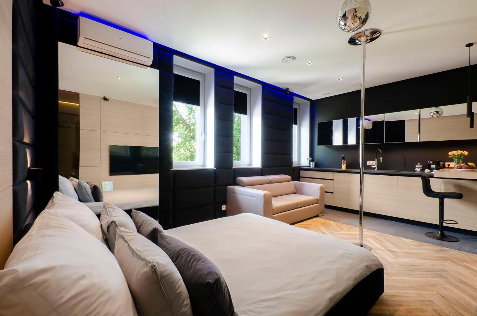 Lupoapartments Z Jacuzzi Pole Dance Leczycka 29 Klimatyzacja Parking Dostep Na Kod Lódź Quarto foto